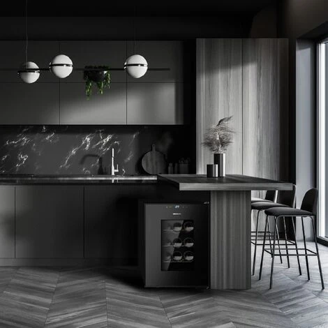 Cantinetta Di Controllo Della Temperatura Bolero GrandSommelier 1200 CoolCrystal Cecotec 6 Cantinetta Di Controllo Della Temperatura Bolero GrandSommelier 1200 CoolCrystal Cecotec - immagine 4