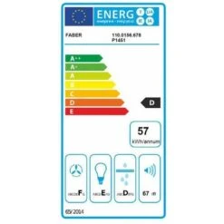 Cappa Faber Da Incasso Tch04 Ss16a 741 Con Finitura Inox, 60 Cm -Negozio Di Elettrodomestici 12721186 2