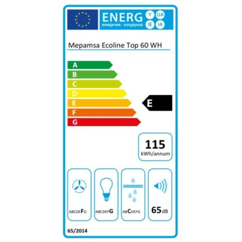 Cappa Classica Mepamsa 315.0482.735 60 Cm 300 M³/h 90W E Acciaio 4 Cappa Classica Mepamsa 315.0482.735 60 Cm 300 M³/h 90W E Acciaio - immagine 2