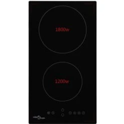 Piano Cottura In Ceramica Con 2 Zone E Controlli Touch 3000 W VidaXL -Negozio Di Elettrodomestici 13224773 2