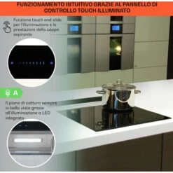 Klarstein Royal Flush Downdraft Cappa Aspirante 430 M³/h 60 Cm -Negozio Di Elettrodomestici 13295971 4