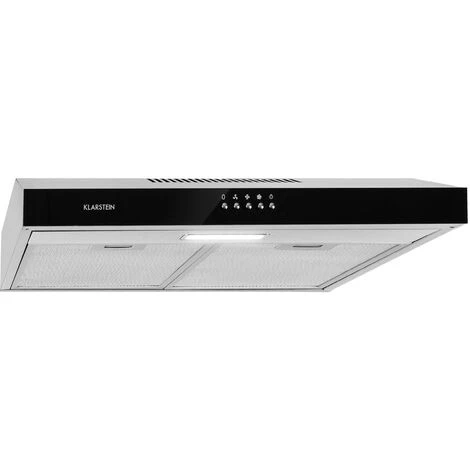 Klarstein Contempo Cappa Aspirante Sottopensile 60cm 175m³/h LED Inox Acrilico 3 Klarstein Contempo Cappa Aspirante Sottopensile 60cm 175m³/h LED Inox Acrilico