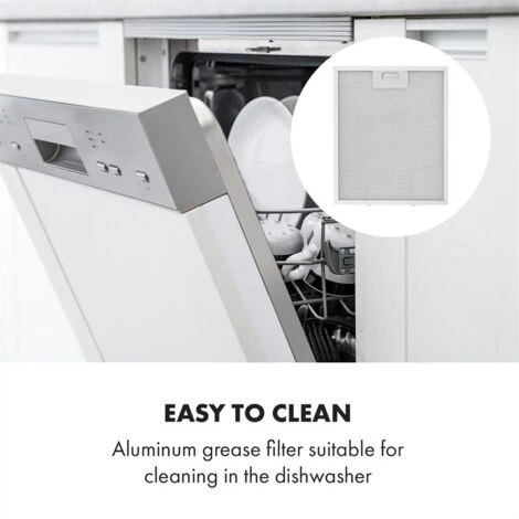 Klarstein Contempo Cappa Aspirante Sottopensile 60cm 175m³/h LED Inox Acrilico 7 Klarstein Contempo Cappa Aspirante Sottopensile 60cm 175m³/h LED Inox Acrilico - immagine 5