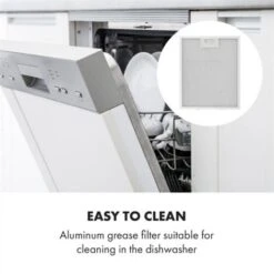 Klarstein Contempo Neo Cappa Sottopensile 60cm 175m³/h Inox Acrilico Nero 11 Klarstein Contempo Neo Cappa Sottopensile 60cm 175m³/h Inox Acrilico Nero -Negozio Di Elettrodomestici 13296318 5