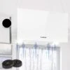 Klarstein Kronleuchter L Cappa A Isola 60cm Scarico: 590m³/h LED Touch Bianco -Negozio Di Elettrodomestici 14062089 1