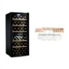 Klarstein Barossa 102 Duo Set Frigo Per Vini 2 Zone 102 Bottiglie Ripiano Per Calici -Negozio Di Elettrodomestici 14192815 1