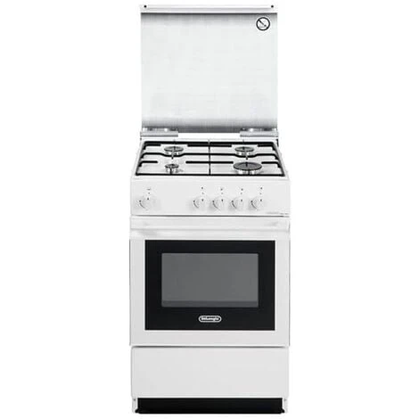 DeLonghi De Longhi SGW 554 GN N Linea Smart Cucina A Gas Libera Installazione Forno A Gas 4 Fuochi Classe Energetica Coperchio In Cristallo 50 Cm Bianco 3 DeLonghi De Longhi SGW 554 GN N Linea Smart Cucina A Gas Libera Installazione Forno A Gas 4 Fuochi Classe Energetica Coperchio In Cristallo 50 Cm Bianco