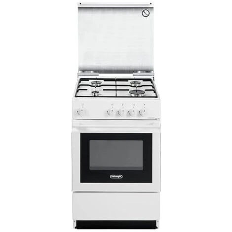 DeLonghi De Longhi SGW 554 GN N Linea Smart Cucina A Gas Libera Installazione Forno A Gas 4 Fuochi Classe Energetica Coperchio In Cristallo 50 Cm Bianco 4 DeLonghi De Longhi SGW 554 GN N Linea Smart Cucina A Gas Libera Installazione Forno A Gas 4 Fuochi Classe Energetica Coperchio In Cristallo 50 Cm Bianco - immagine 2