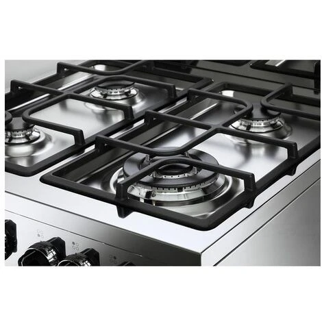 DeLonghi De Longhi GEMMA 66 M2 ED Linea Gemma Cucina A Gas Libera Installazione Forno Elettrico 4 Fuochi Griglie In Ghisa Classe Energetica A Bruciatore Tripla Corona 3D Vent Pizza Stone 9 Funzioni 60 Cm Accia 7 DeLonghi De Longhi GEMMA 66 M2 ED Linea Gemma Cucina A Gas Libera Installazione Forno Elettrico 4 Fuochi Griglie In Ghisa Classe Energetica A Bruciatore Tripla Corona 3D Vent Pizza Stone 9 Funzioni 60 Cm Accia - immagine 5