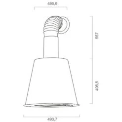 Cappa Aspirante URBAN STYLE In Acciaio Inox Antracite Cm Ø50 8 Cappa Aspirante URBAN STYLE In Acciaio Inox Antracite Cm Ø50 -Negozio Di Elettrodomestici 15105107 3