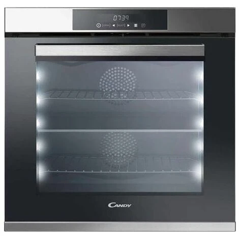 Candy FCDP818VX/E Forno Elettrico Multifunzione Da Incasso Capacita' 75 Litri Classe Energetica A 8 Funzioni 60 Cm Acciaio Inox 3 Candy FCDP818VX/E Forno Elettrico Multifunzione Da Incasso Capacita' 75 Litri Classe Energetica A 8 Funzioni 60 Cm Acciaio Inox
