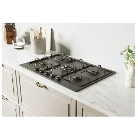 Candy CHW74WGTGH Piano Cottura A Gas 5 Zone 75 Cm Grigio 4 Candy CHW74WGTGH Piano Cottura A Gas 5 Zone 75 Cm Grigio - immagine 2