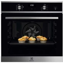 Electrolux EOD5H40X Forno Elettrico Multifunzione Da Incasso A Vapore Capacita' 72 Litri Classe Energetica A Funzione Pizza 60 Cm Inox Antimpronta
