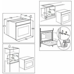 Electrolux FR53X Forno Elettrico Multifunzione Da Incasso Capacita' 70 Litri Classe Energetica A 60 Cm Funzione Pizza Acciaio Inox Antimpronta 7 Electrolux FR53X Forno Elettrico Multifunzione Da Incasso Capacita' 70 Litri Classe Energetica A 60 Cm Funzione Pizza Acciaio Inox Antimpronta -Negozio Di Elettrodomestici 16521211 3