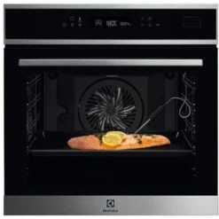 Electrolux EOB7S01X Forno Elettrico Multifunzione Da Incasso A Vapore SteamBoost Capacita' 70 Litri Classe Energetica A+ 17 Programmi CombiSteam Deluxe 60 Cm Acciaio Inox