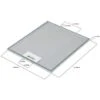FILTRO CAPPA ELICA GRI0009219A- 1010GY METALLICO 305x267x9mm Mm F 239 -Negozio Di Elettrodomestici 18219809 1