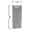 ELICA IKEA WHIRLPOOL FILTRO CAPPA METALLICO 533x177x9mm F 242 -Negozio Di Elettrodomestici 18219811 1