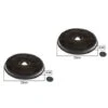 N.2 FILTRI CAPPA CARBONI ATTIVI FABER 152 FILTRANTE ACCFAB-FIL DIAM 23 CM F 38