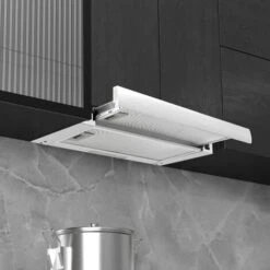 Cappa Da Cucina Incorporata Sottile 480 M³/h Alluminio Acciaio VidaXL 8 Cappa Da Cucina Incorporata Sottile 480 M³/h Alluminio Acciaio VidaXL -Negozio Di Elettrodomestici 19230605 2