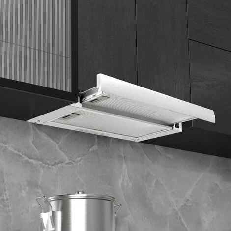 Cappa Da Cucina Incorporata Sottile 480 M³/h Alluminio Acciaio VidaXL 4 Cappa Da Cucina Incorporata Sottile 480 M³/h Alluminio Acciaio VidaXL - immagine 2