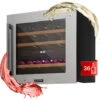 Klarstein Vinsider 36 Frigorifero Per Vini, 2 Zone Di Raffreddamento, 5-22°C, 85l, Acciaio Inossidabile 2 Klarstein Vinsider 36 Frigorifero Per Vini, 2 Zone Di Raffreddamento, 5-22°C, 85l, Acciaio Inossidabile -Negozio Di Elettrodomestici 22853950 1