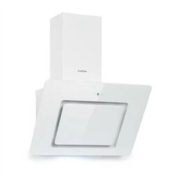 Klarstein Sofia 60 Cappa Aspirante 300 M³/h Touch-Control Frontale In Vetro Bianco