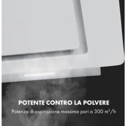Klarstein Sofia 60 Cappa Aspirante 300 M³/h Touch-Control Frontale In Vetro Bianco 9 Klarstein Sofia 60 Cappa Aspirante 300 M³/h Touch-Control Frontale In Vetro Bianco -Negozio Di Elettrodomestici 22854391 3
