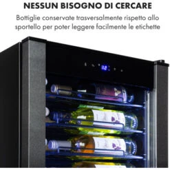Klarstein Vinomatica 36 Uno - Frigorifero Per Vini, 95 L, Pannello Di Controllo Touch, 85 W, 4-18 °C 9 Klarstein Vinomatica 36 Uno - Frigorifero Per Vini, 95 L, Pannello Di Controllo Touch, 85 W, 4-18 °C -Negozio Di Elettrodomestici 22854478 3