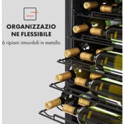 Klarstein Vinomatica 36 Uno - Frigorifero Per Vini, 95 L, Pannello Di Controllo Touch, 85 W, 4-18 °C 10 Klarstein Vinomatica 36 Uno - Frigorifero Per Vini, 95 L, Pannello Di Controllo Touch, 85 W, 4-18 °C -Negozio Di Elettrodomestici 22854478 4