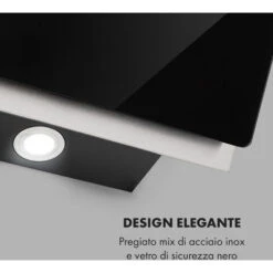 Klarstein Alessia Cappa Aspirante Senza Testa 350 M³/h Push Control Nero -Negozio Di Elettrodomestici 22989881 3