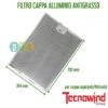 Filtro Cappa Metallico Alluminio Tecnowind 284 Mm X 352 Mm Antigrasso Cappa Aspirante 1 Filtro Cappa Metallico Alluminio Tecnowind 284 Mm X 352 Mm Antigrasso Cappa Aspirante -Negozio Di Elettrodomestici 23987915 1