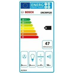 Cappa Classica BOSCH DRC99PS20 90 Cm 640 M³/h 250W A Bianco -Negozio Di Elettrodomestici 24963375 2