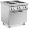 Cucina Elettrica Piano Cottura Elettrico + Forno A Convezione 13.400 W 4 Piastre 1 Cucina Elettrica Piano Cottura Elettrico + Forno A Convezione 13.400 W 4 Piastre -Negozio Di Elettrodomestici 25980606 1