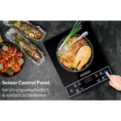 Piastre Ad Induzione 2000W Piano Cottura Induzione Funzione Mantenimento A Caldo Timer Con 6 Programmi -Negozio Di Elettrodomestici 27194610 5