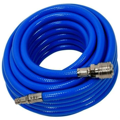 TUBO ARIA COMPRESSA FLESSIBILE PER COMPRESSORE 18 MT RACCORDO RAPIDO 1/4″ 7 TUBO ARIA COMPRESSA FLESSIBILE PER COMPRESSORE 18 MT RACCORDO RAPIDO 1/4″ - immagine 5