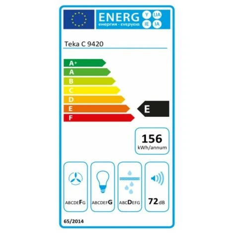 Cappa Classica Teka 8421152146125 90 Cm 375 M3/h 72 DB 316W Grigio Acciaio 4 Cappa Classica Teka 8421152146125 90 Cm 375 M3/h 72 DB 316W Grigio Acciaio - immagine 2