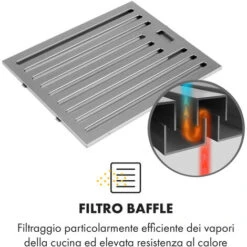 Klarstein Purista Americana, Cappa Aspirante, Filtro Baffle, 306 M³/h -Negozio Di Elettrodomestici 27717633 3