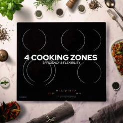 AREBOS Piano Cottura In Vetroceramica 4 Zone Di Cottura 59 Cm 7200W 10 AREBOS Piano Cottura In Vetroceramica 4 Zone Di Cottura 59 Cm 7200W -Negozio Di Elettrodomestici 31842315 4