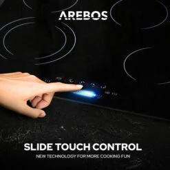 AREBOS Piano Cottura In Vetroceramica 4 Zone Di Cottura 59 Cm 7200W 11 AREBOS Piano Cottura In Vetroceramica 4 Zone Di Cottura 59 Cm 7200W -Negozio Di Elettrodomestici 31842315 5