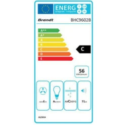 Cappuccio Visiera 60cm 321m3/h Nero - Bhc9602b - Brandt 5 Cappuccio Visiera 60cm 321m3/h Nero - Bhc9602b - Brandt -Negozio Di Elettrodomestici 34740530 2