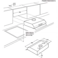 Cappuccio Visiera 60 Cm 368 M3/h In Acciaio Inox - Fht6137x - Faure 7 Cappuccio Visiera 60 Cm 368 M3/h In Acciaio Inox - Fht6137x - Faure -Negozio Di Elettrodomestici 34740652 3