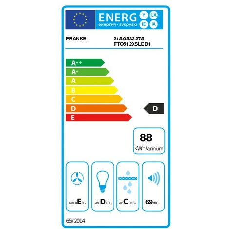 Cappa A Cassetto 60cm 420 M³/h In Acciaio Inox - 487702 - Franke 4 Cappa A Cassetto 60cm 420 M³/h In Acciaio Inox - 487702 - Franke - immagine 2
