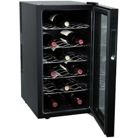 Cantina Refrigerante Vino Cantinetta Frigo Elettrica 18 Bottiglie 52Lt 70W Nero 3 Cantina Refrigerante Vino Cantinetta Frigo Elettrica 18 Bottiglie 52Lt 70W Nero