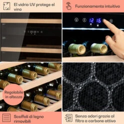 Klarstein Vinsider 41D Built-In Duo Quartz Edition Frigorifero Per Vini Da Incasso -Negozio Di Elettrodomestici 36872212 5