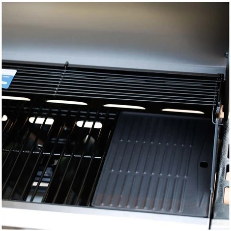 Piastra Di Cottura In Ghisa - 40 X 20 Cm 4 Piastra Di Cottura In Ghisa - 40 X 20 Cm - immagine 2