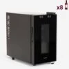 Cantinetta Per Vino Frigo 8 Bottiglie LED Singola Zona Bacchus VIII 2 Cantinetta Per Vino Frigo 8 Bottiglie LED Singola Zona Bacchus VIII -Negozio Di Elettrodomestici 39837424 1