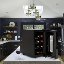 Cantinetta Per Vino Frigo 8 Bottiglie LED Singola Zona Bacchus VIII -Negozio Di Elettrodomestici 39837424 3