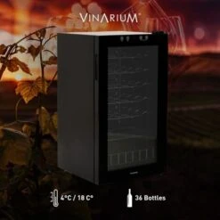 Cantinetta Per Vino Frigo Professionale 36 Bottiglie LED Singola Zona Bacchus XXXVI -Negozio Di Elettrodomestici 39837442 4