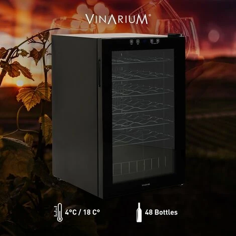 Cantinetta Frigo Per Vino Professionale 48 Bottiglie LED Singola Zona Bacchus XLVIII 6 Cantinetta Frigo Per Vino Professionale 48 Bottiglie LED Singola Zona Bacchus XLVIII - immagine 4