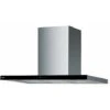 Franke ARNO 90 XS/BK Cappa A Parete 90 Cm 530 Mc/h Inox Satinato Finitura Cristallo Nero 325.0608.800 -Negozio Di Elettrodomestici 41535719 1